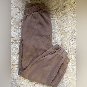 Tan Hollister sweatpants